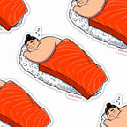 hawaii sushi sticker