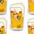 hawaii sushi sticker